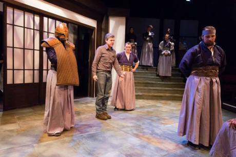 Well yes, I guess they DID take every Asian person from Rome-pan! (Shot from Opening Night)