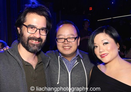 Panelists Greg Pak, Jeff Yang, and TFP - photo by Lia Chang